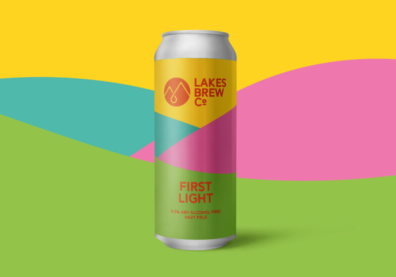 First Light - Hazy Pale - 0.5% ABV Alcohol Free - Lakes Brew Co
