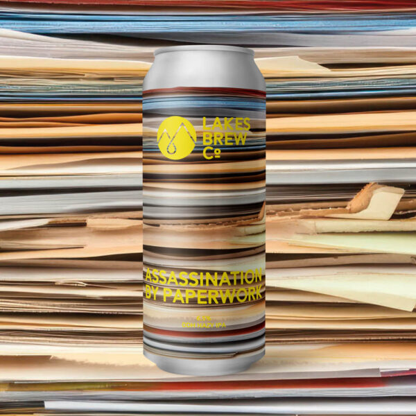 Assassination by Paperwork - DDH Hazy IPA - 6.5%
