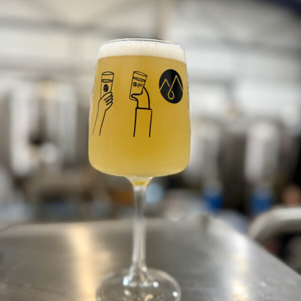 Lakes Stemmed 5th Birthday Glass